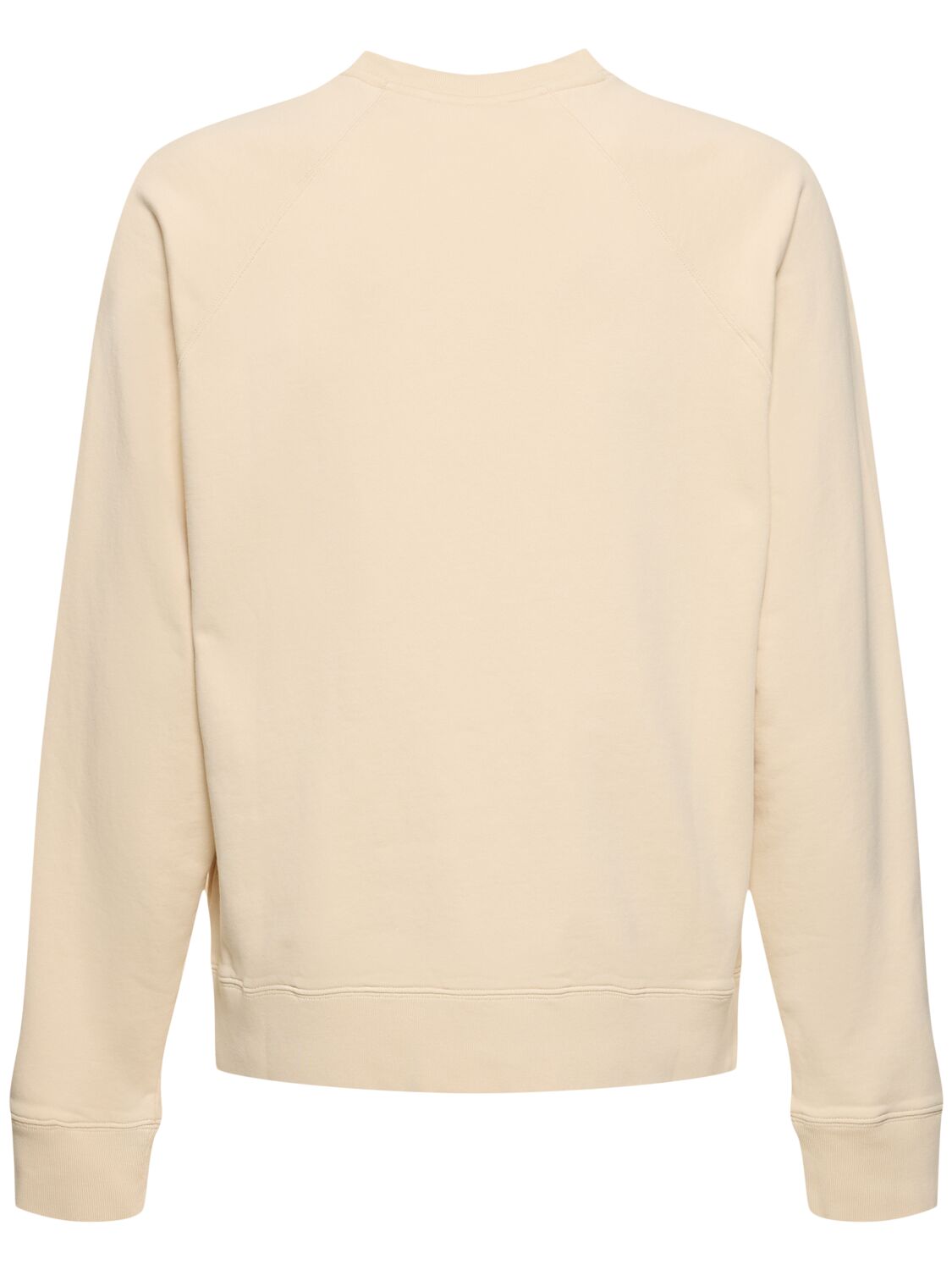 Shop Maison Kitsuné Bold Fox Head Patch Oversize Sweatshirt In Paper