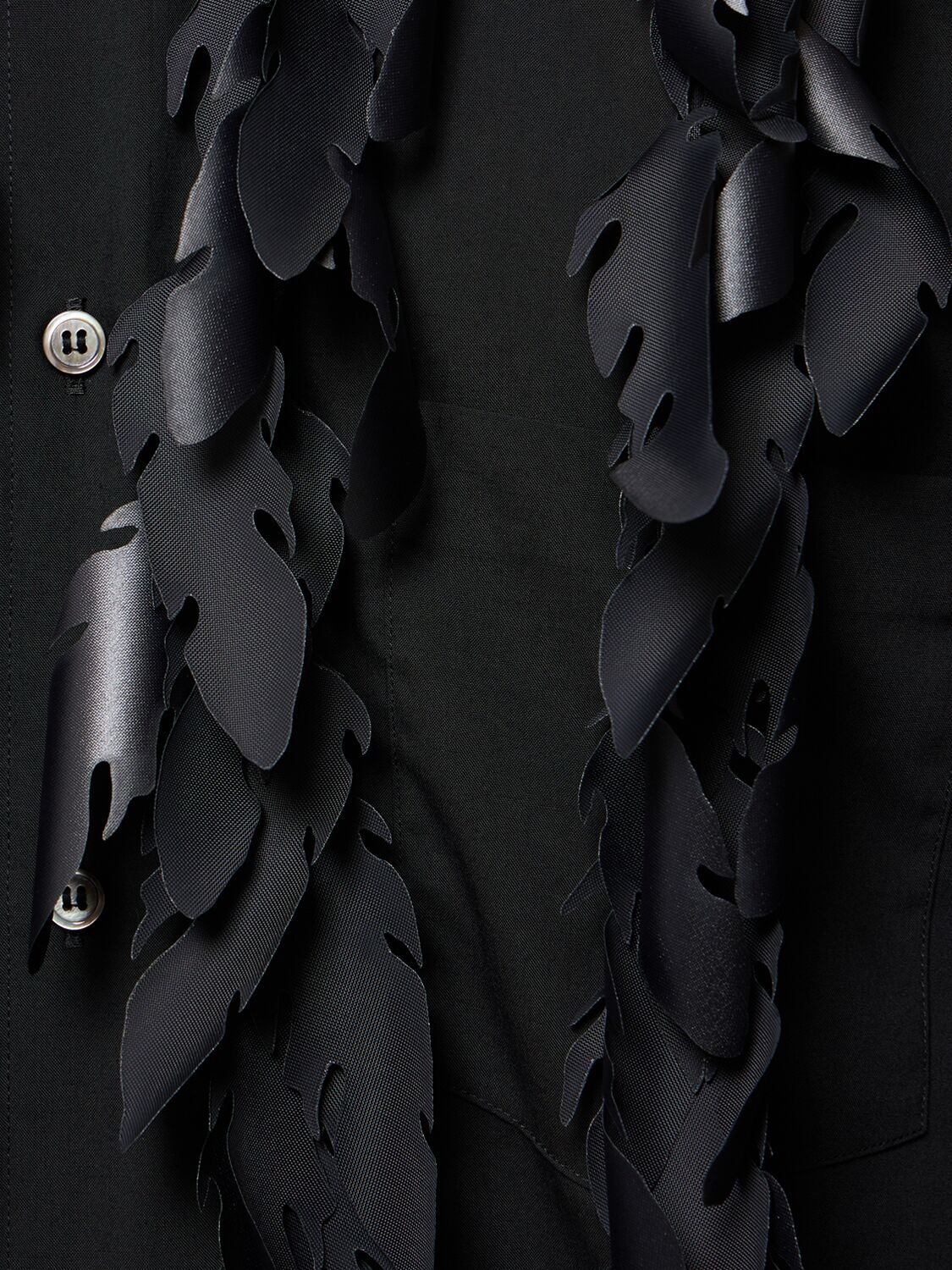 Shop Comme Des Garçons Oversized Fitted Tech Shirt In Black