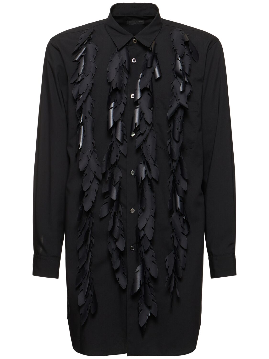 Comme Des Garçons Oversized Fitted Tech Shirt In Black