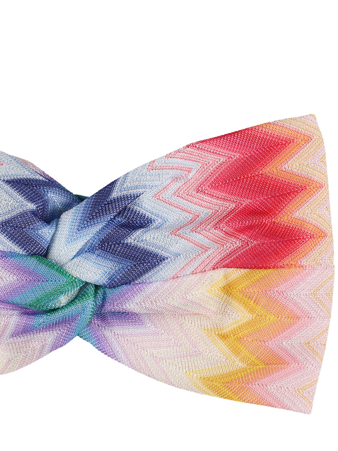 Shop Missoni Knit Headband In Multicolor
