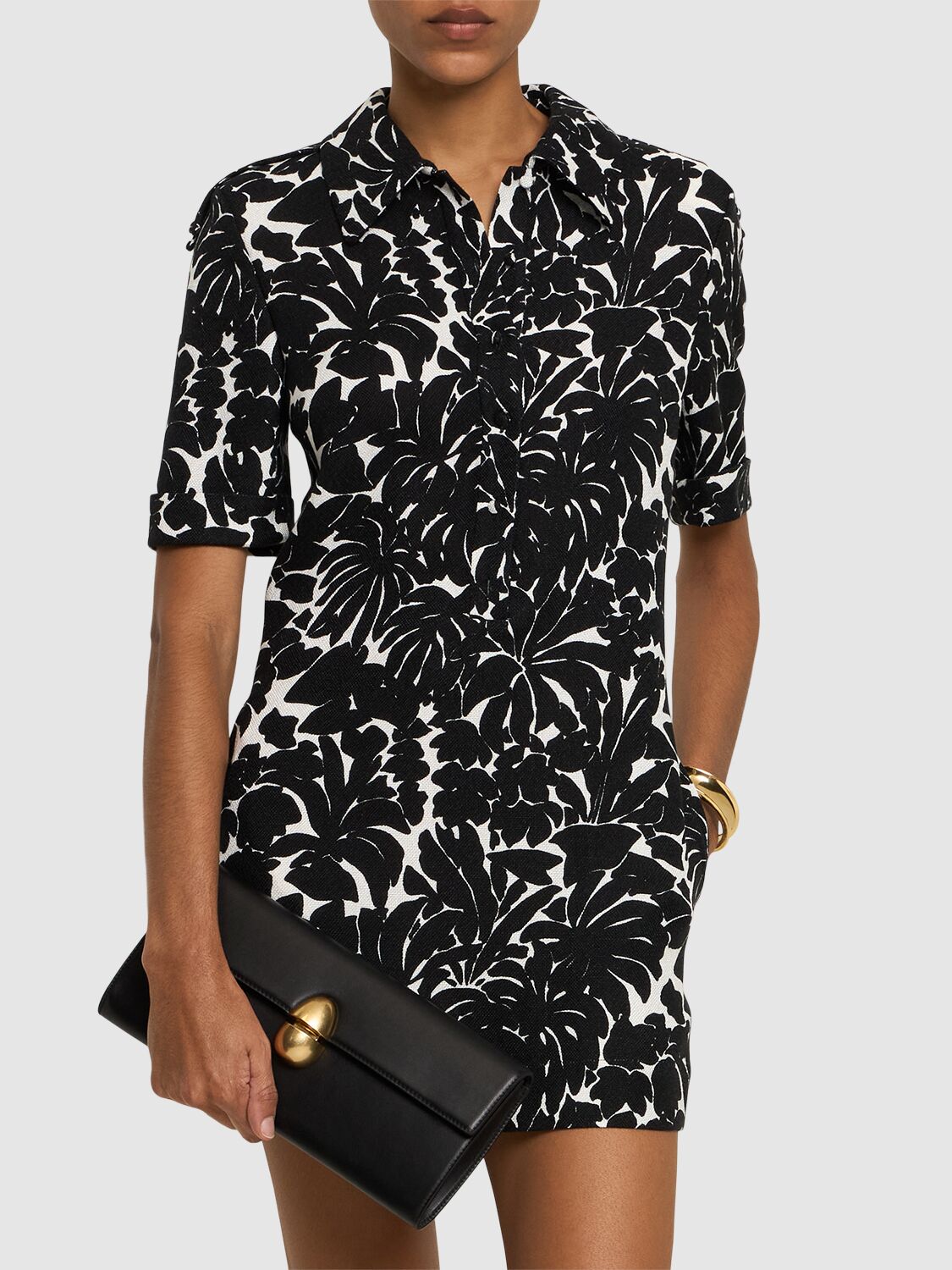 Phoenix Leather Clutch