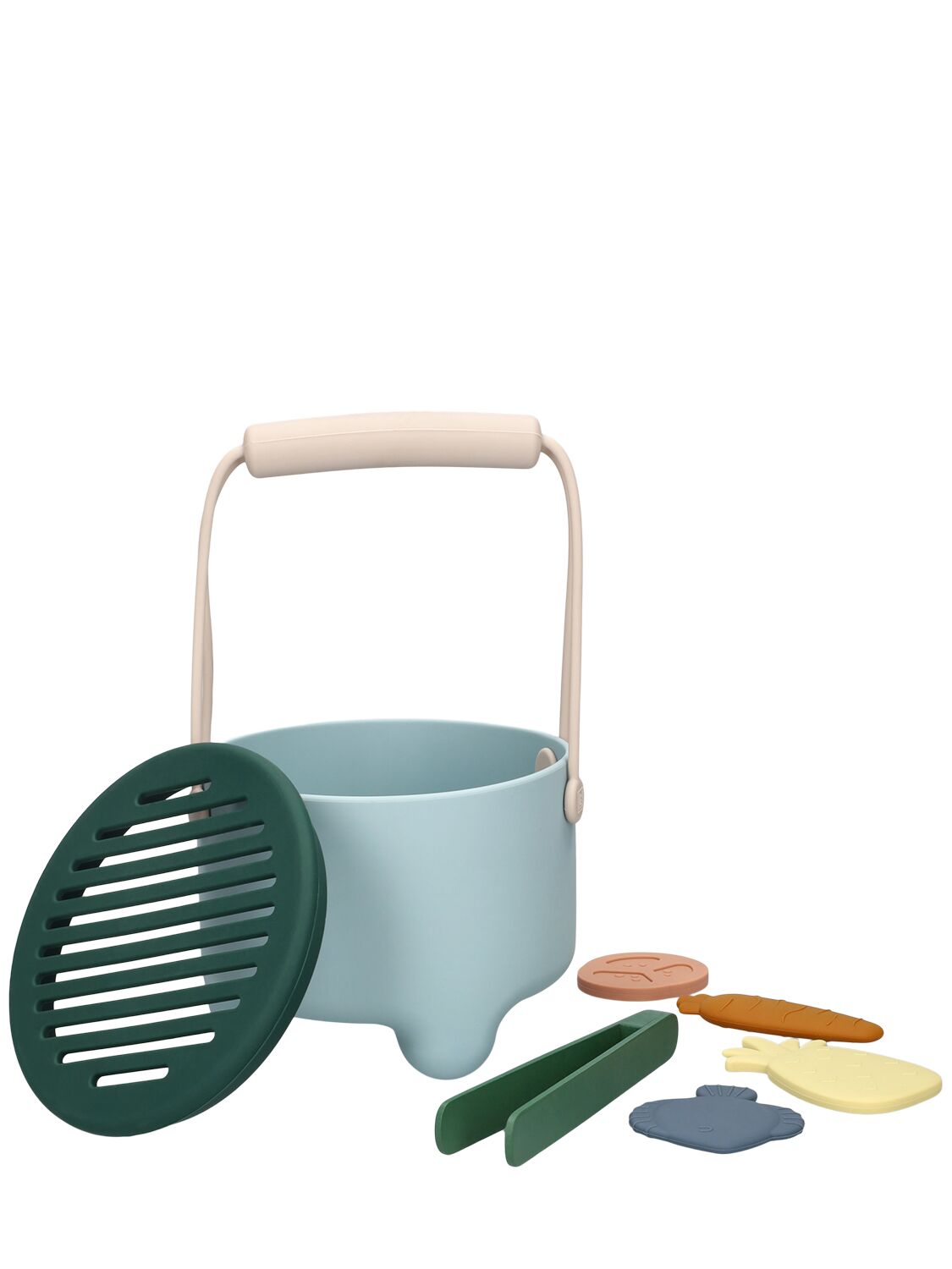 Shop Liewood Bbq Silicone Set In Green