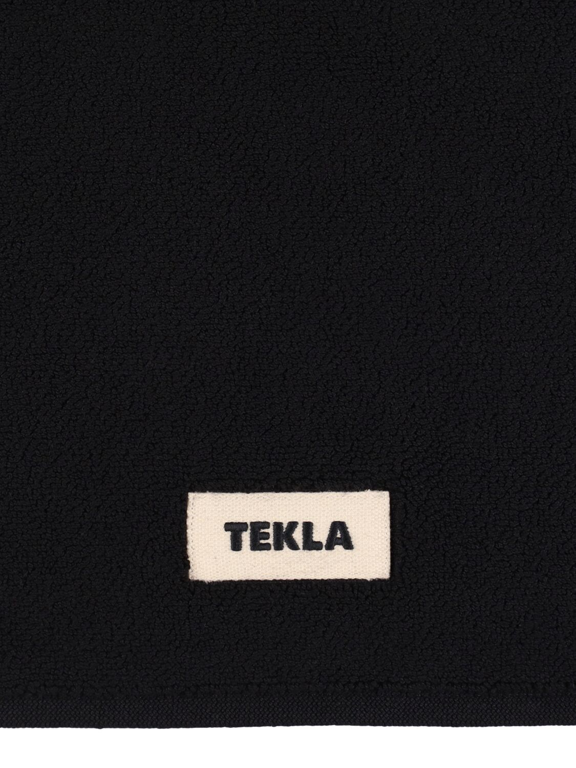 Shop Tekla Black Bath Mat