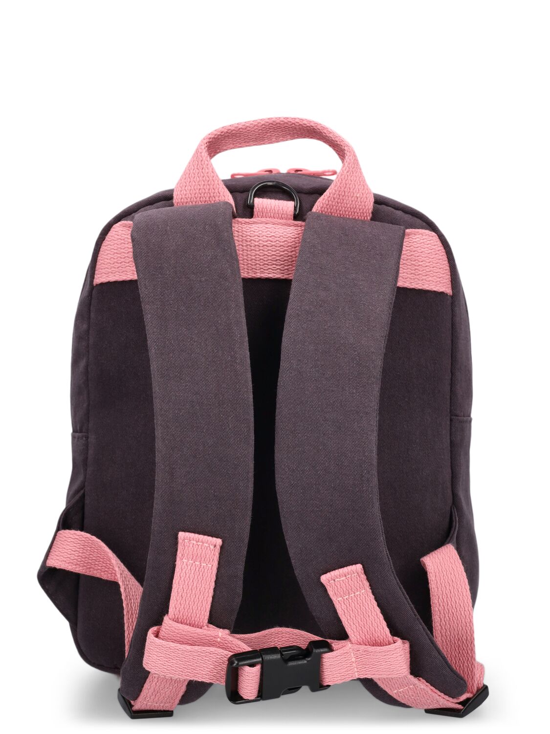 Shop Jellymallow Cotton Backpack In 블랙