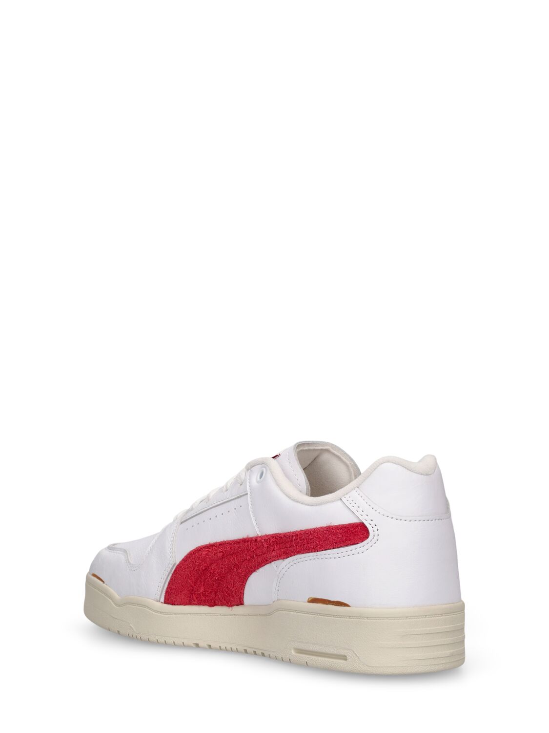 Shop Puma Neverworn Iii Slipstream Low Sneakers In White,club Red
