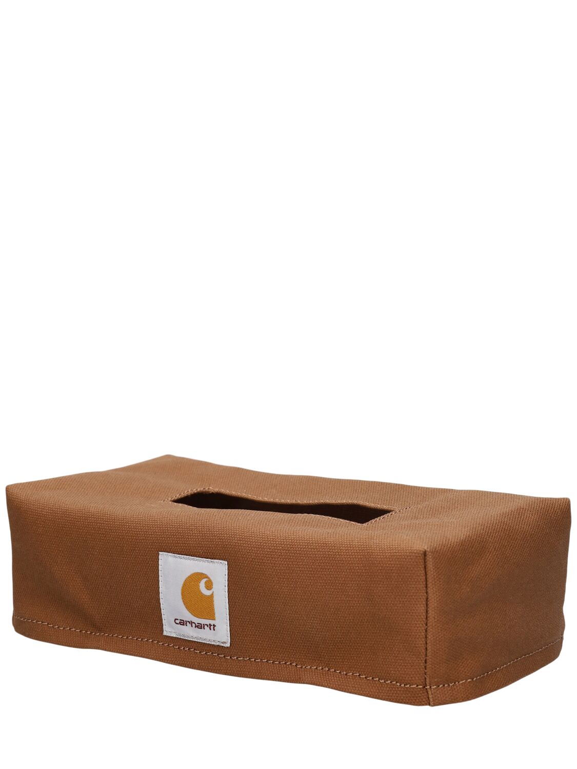Shop Carhartt Tissue Box Cover In Hamilton Brown