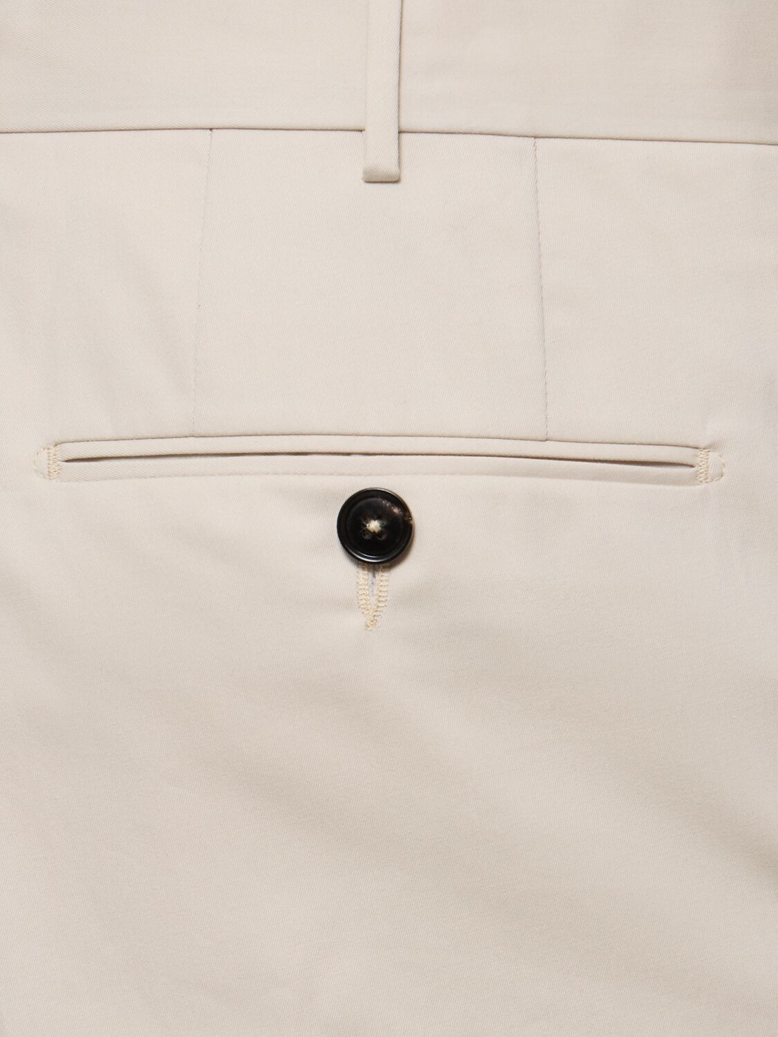 Zegna Cashco Corduroy Straight Pants In 米黄色