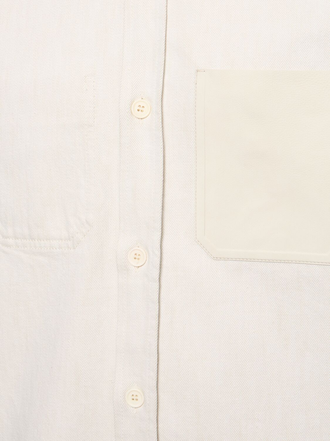 Shop Zegna Pure Cotton Overshirt In White