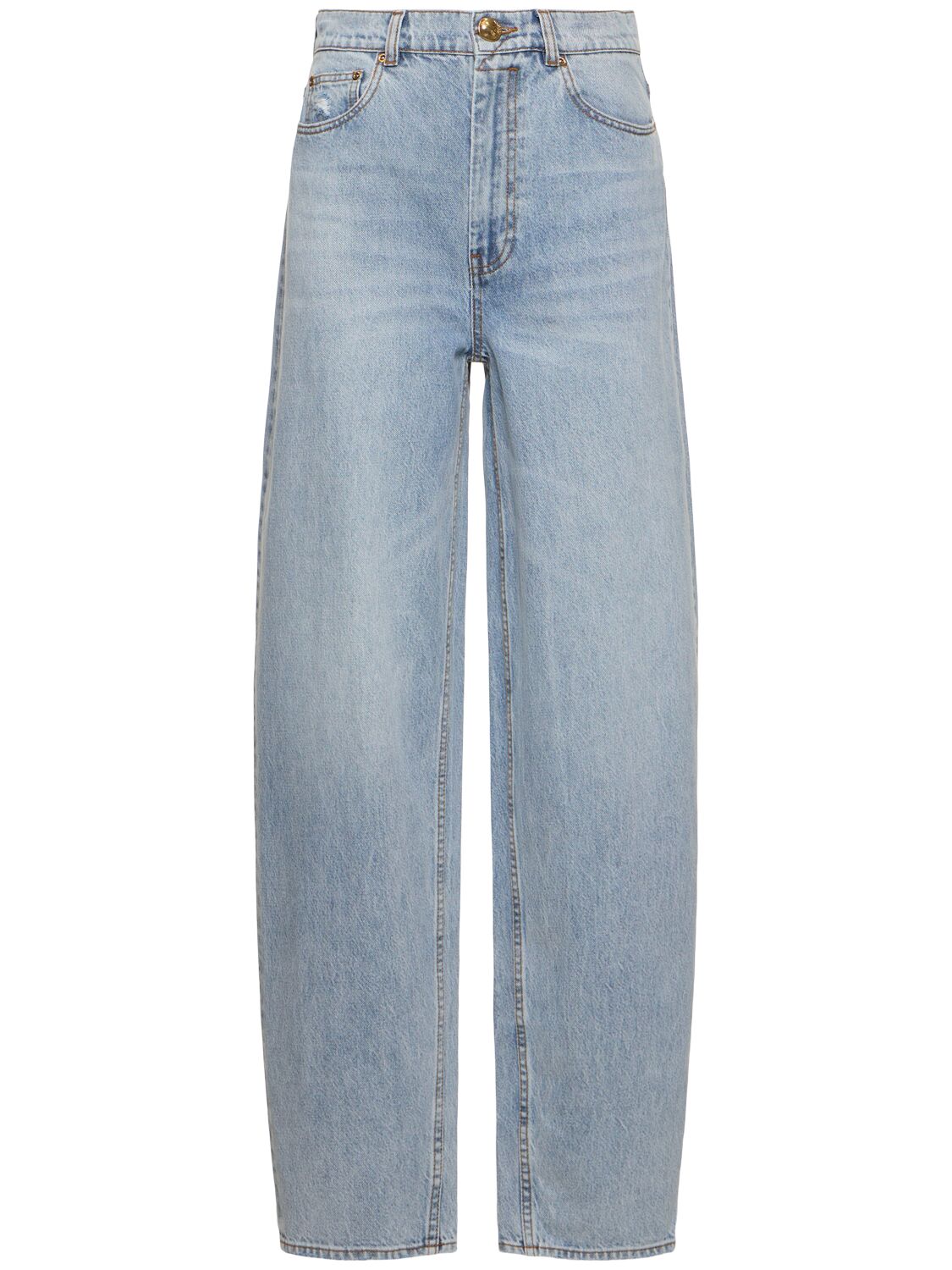 Natura Oversize Cotton Barrel Jeans