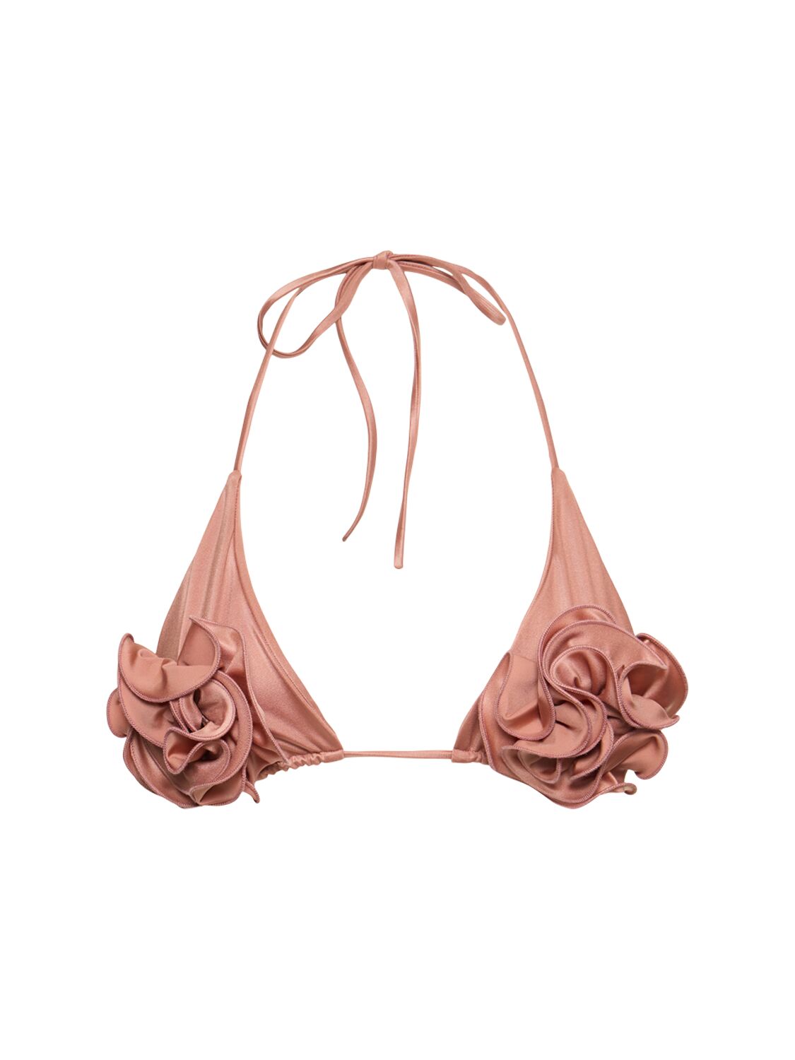 Lycra 3d Flower Bikini Top