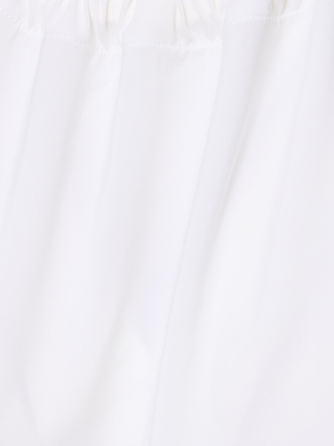 Shop Max Mara Garda Viscose Jersey Midi Dress In White