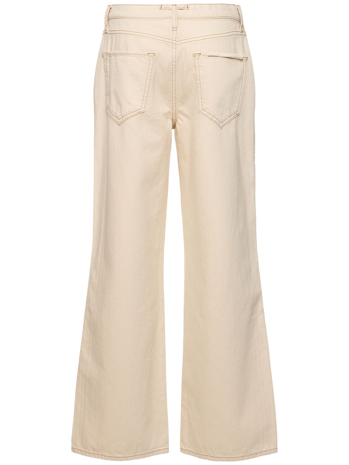 Shop Triarchy Ms. Sparrow Mid Rise Boyfriend Jeans In Light Beige