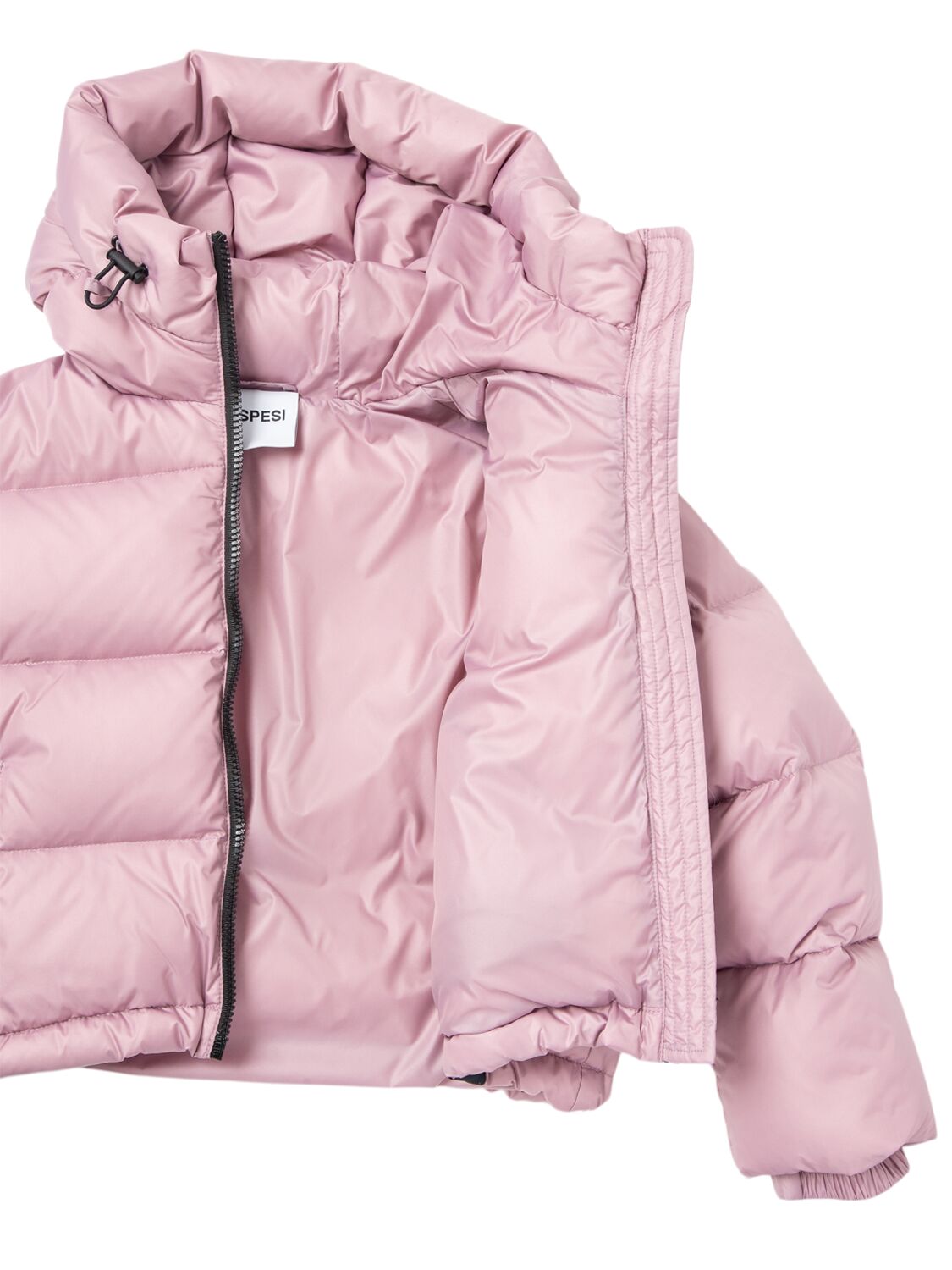 Shop Aspesi Nylon Down Jacket In Pink