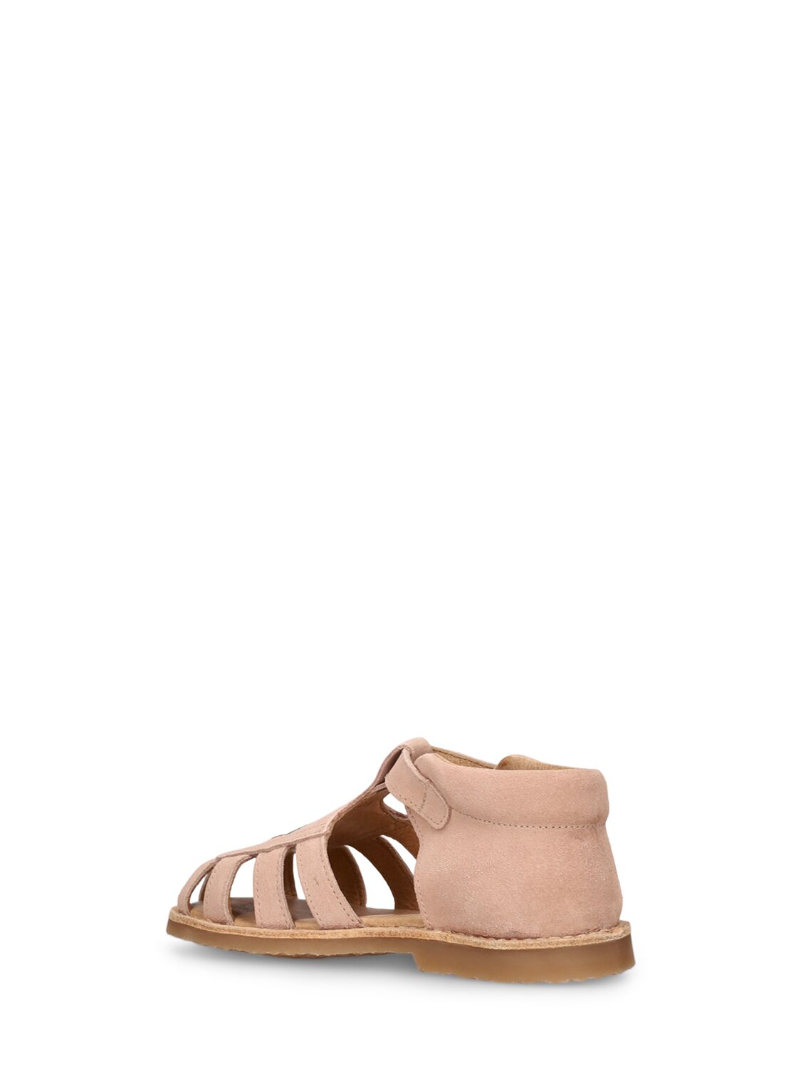 Shop Konges Sløjd Cherry Leather Sandals In Pink