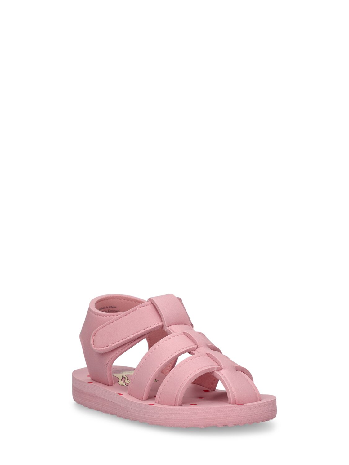 Shop Konges Sløjd Strap Sandals In Pink