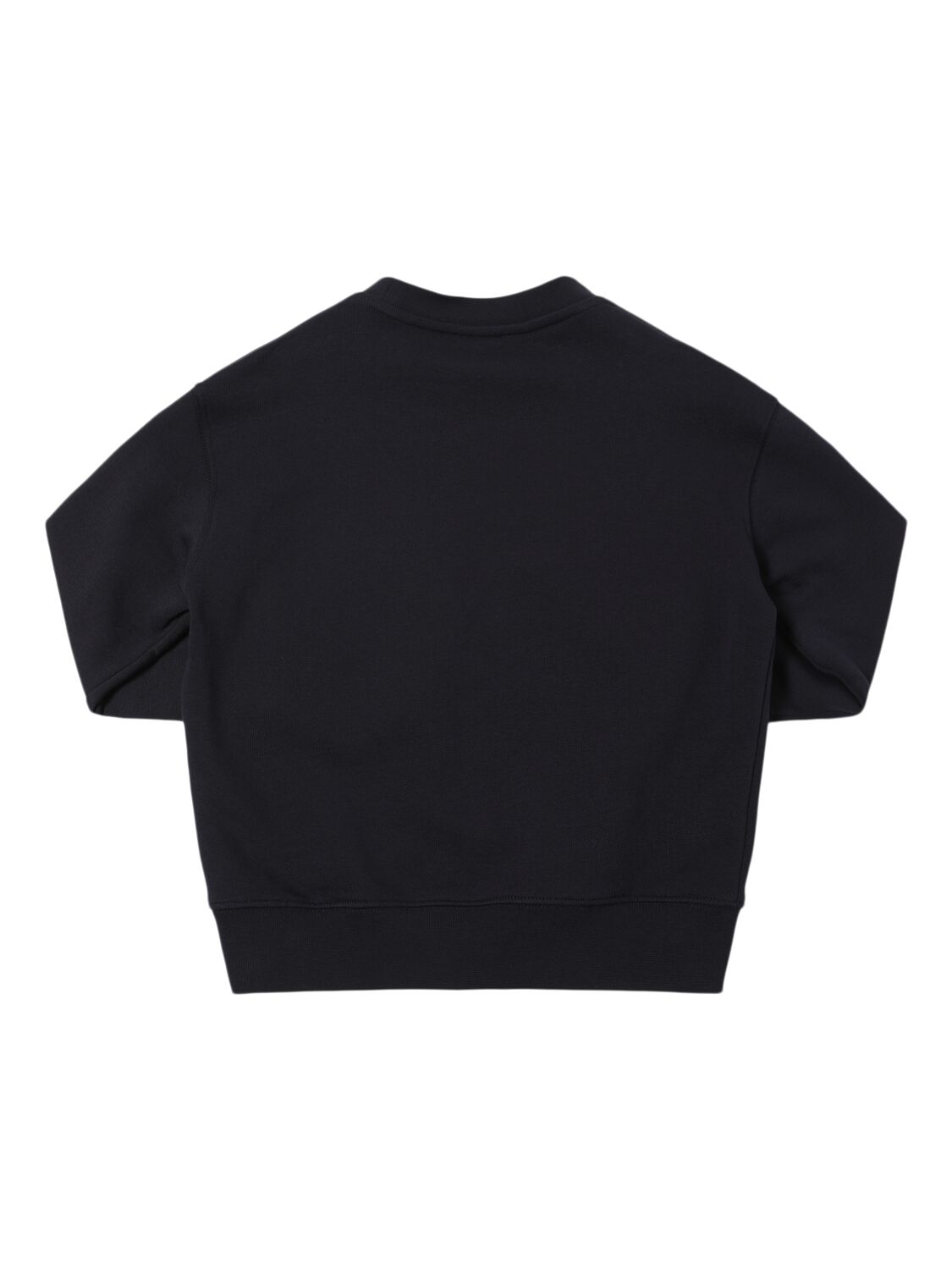 Shop Aspesi Cotton Sweatshirt W/nylon Insert In Blue