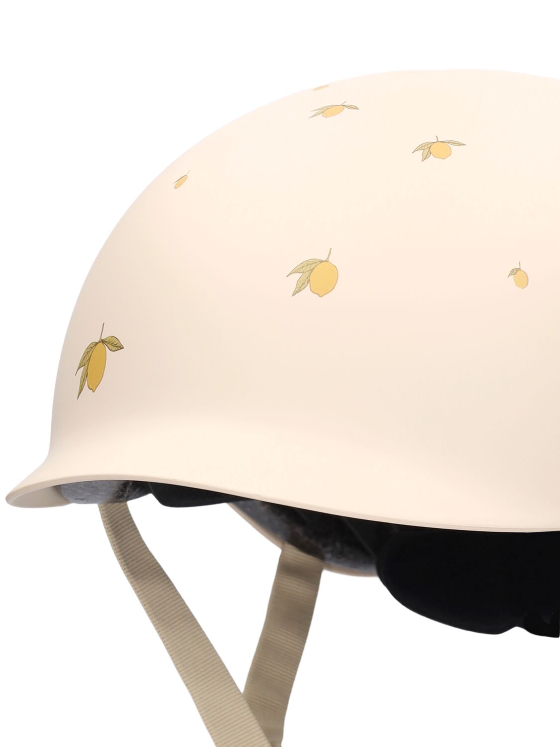 Shop Konges Sløjd Printed Bicycle Helmet In Yellow