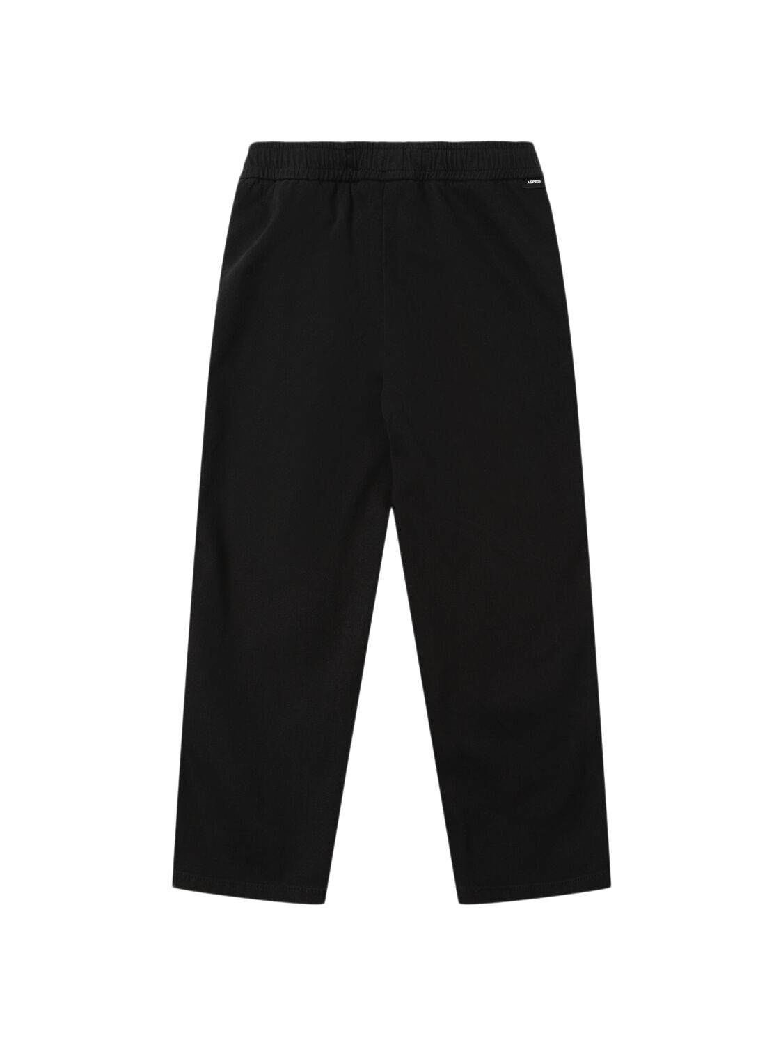 Shop Aspesi Stretch Cotton Gabardine Pants In Black