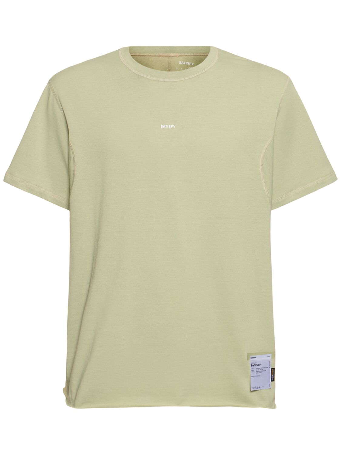 Satisfy Softcell Cordura Climb Jersey T-shirt In Sage Green