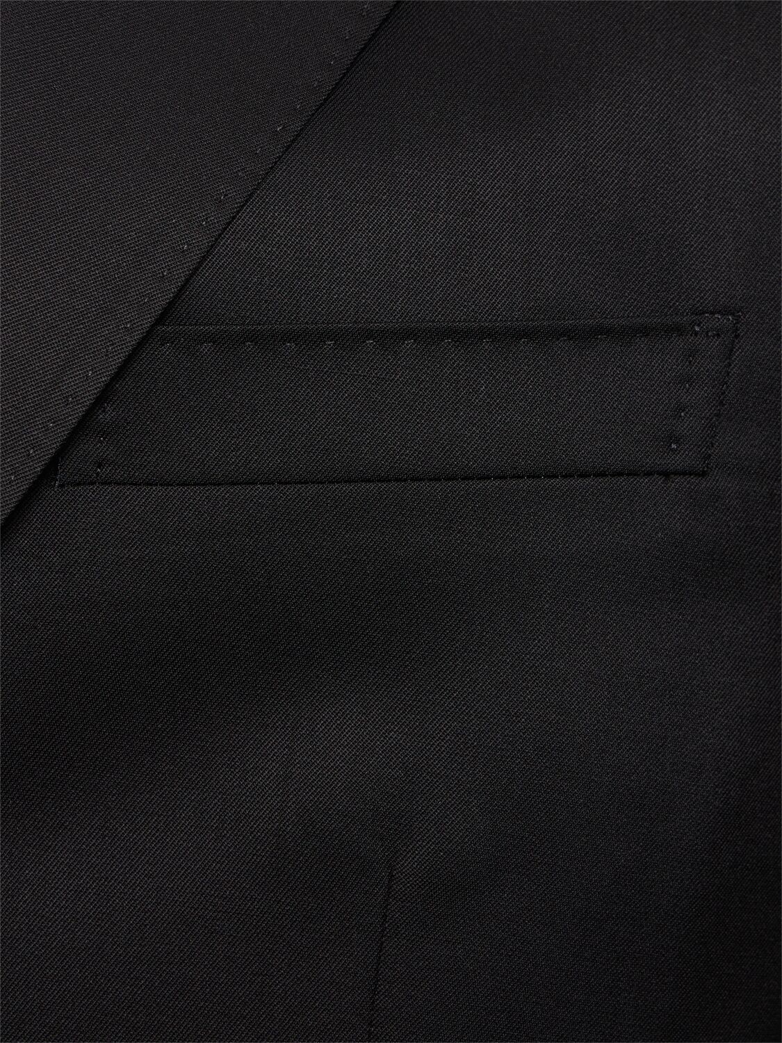 Shop Zegna Wool & Mohair Tailored Suit In Black