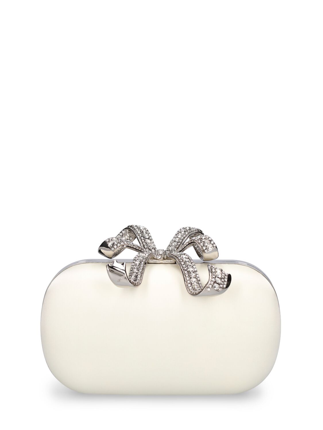 Image of Satin Bow Clutch