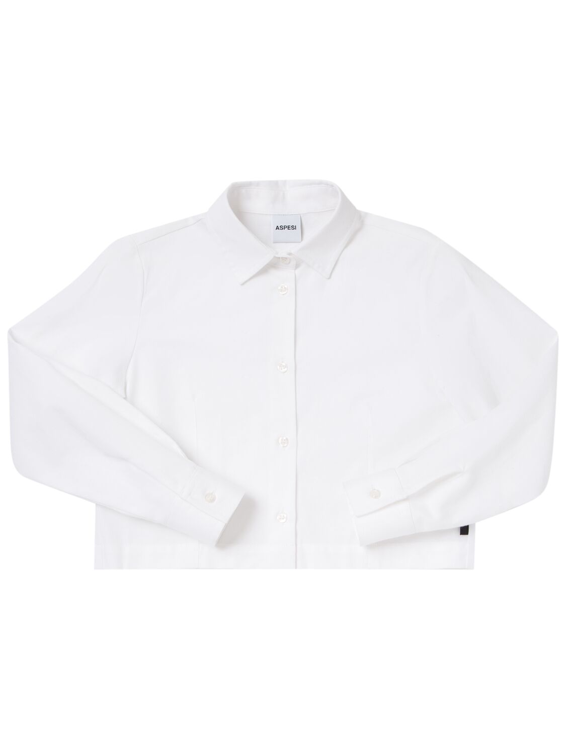 Aspesi Cotton Poplin Shirt In White