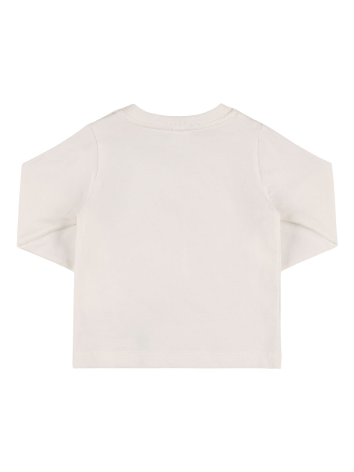 Stella Mccartney Printed Cotton Jersey T-shirt In White