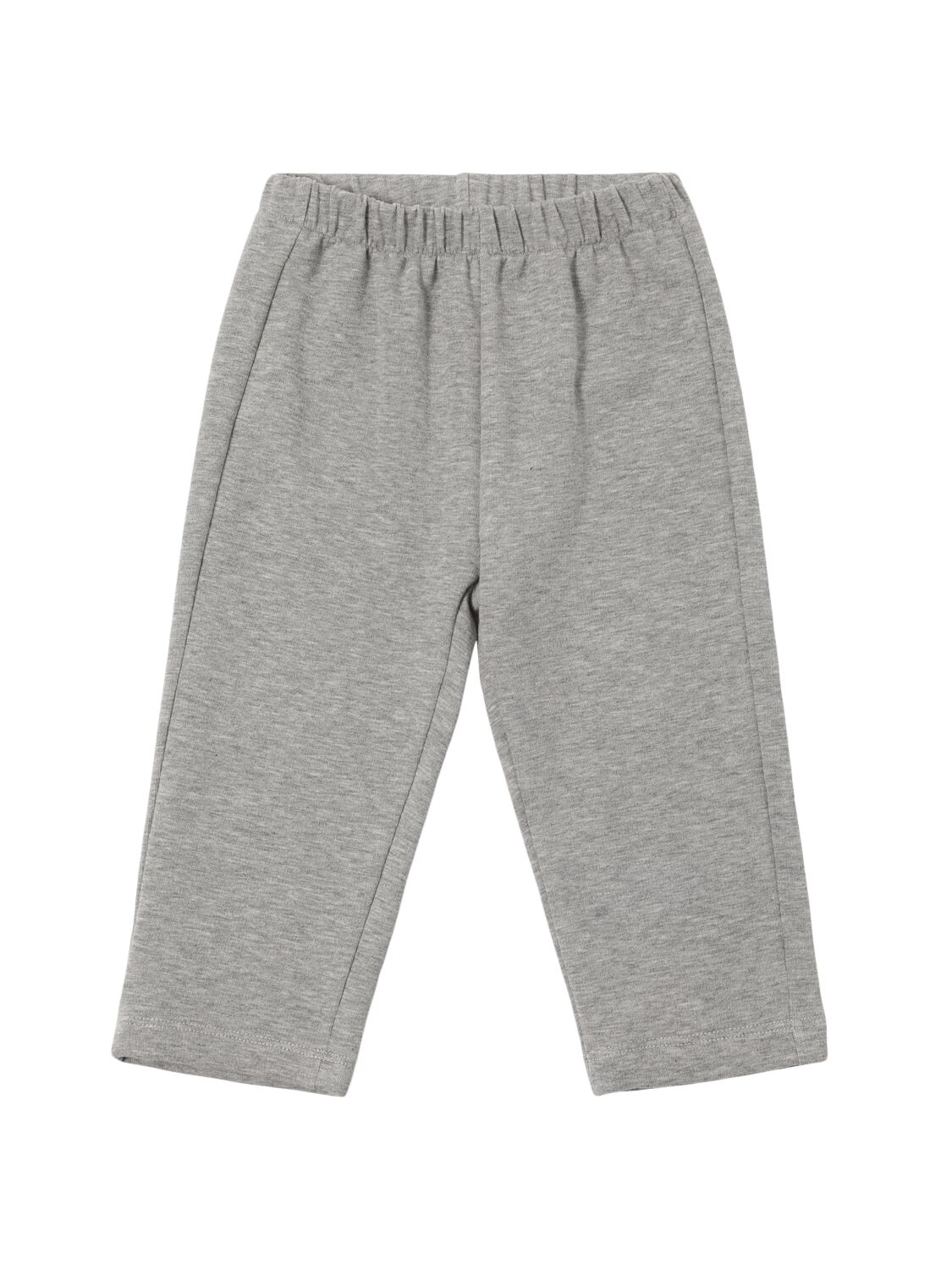 Shop Il Gufo Stretch Cotton Jersey Sweatshirt & Pants In Grey