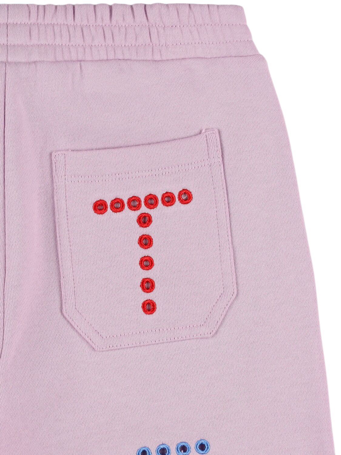 Shop Stella Mccartney Cotton Fleece Sweatshirt & Pants In Lilac