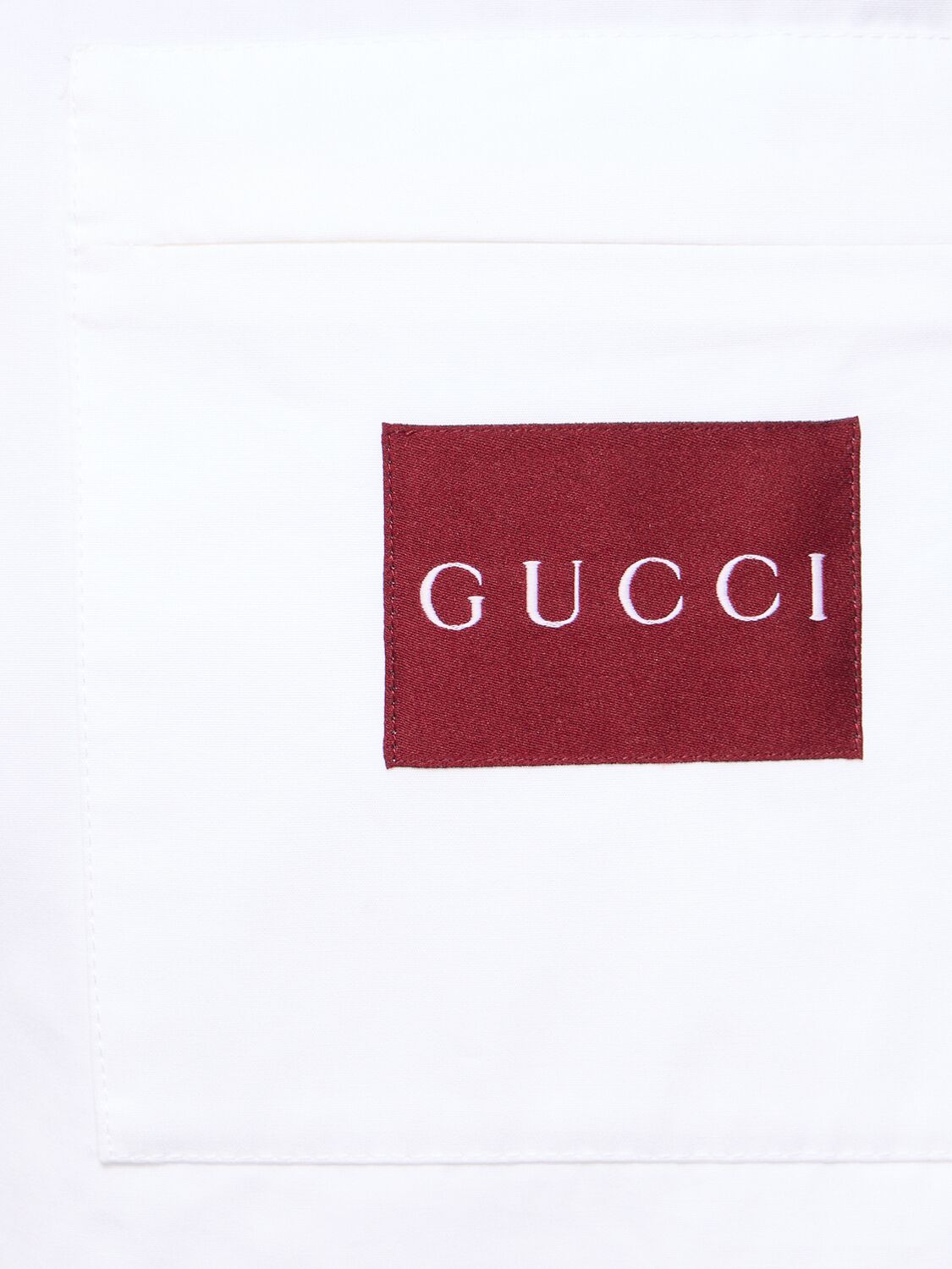 Shop Gucci Gg Print Cotton Jacket In White,multi