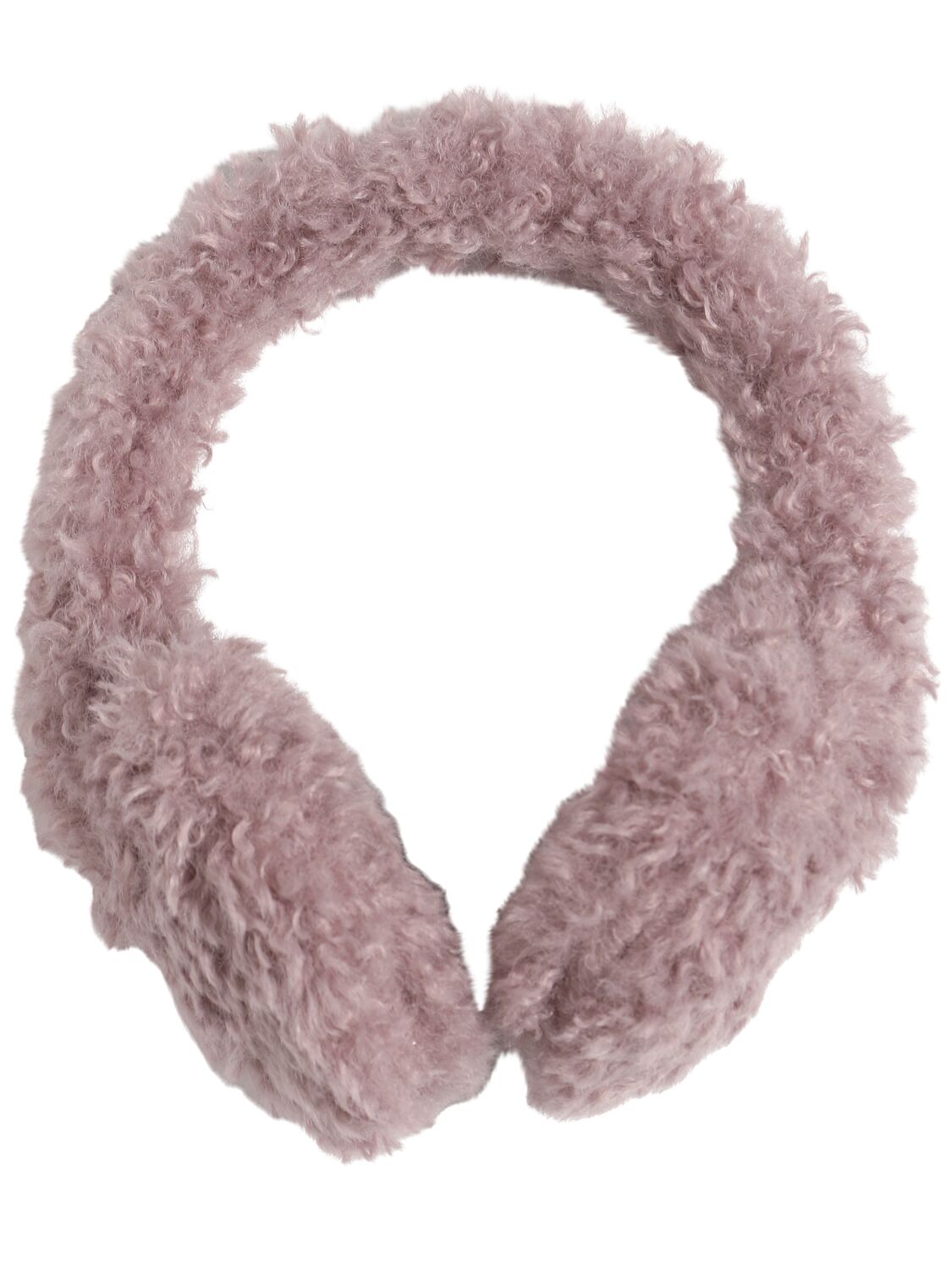 Shop Il Gufo Teddy Earmuffs In Beige