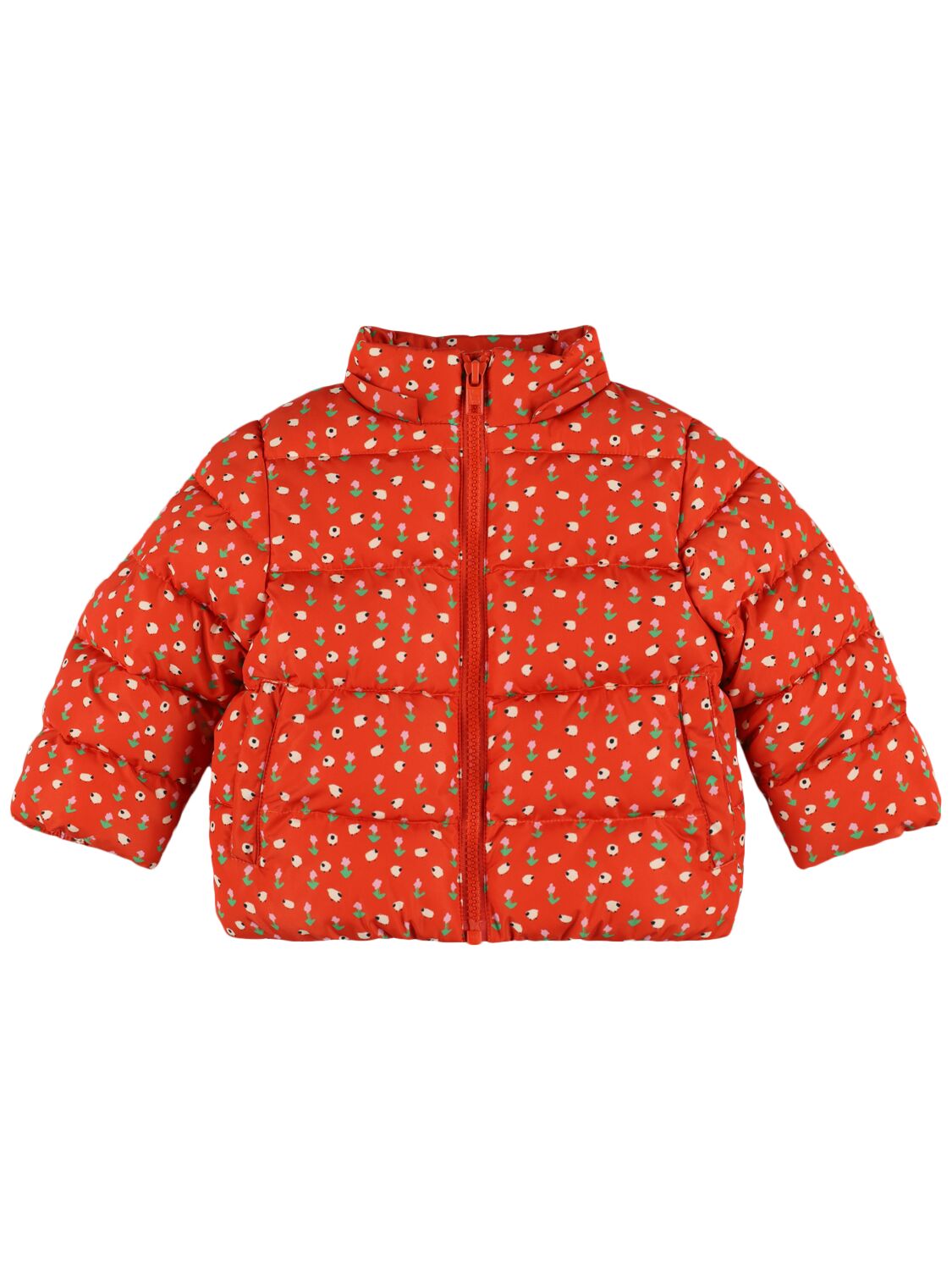 STELLA MCCARTNEY PRINTED POLY PUFFER JACKET 