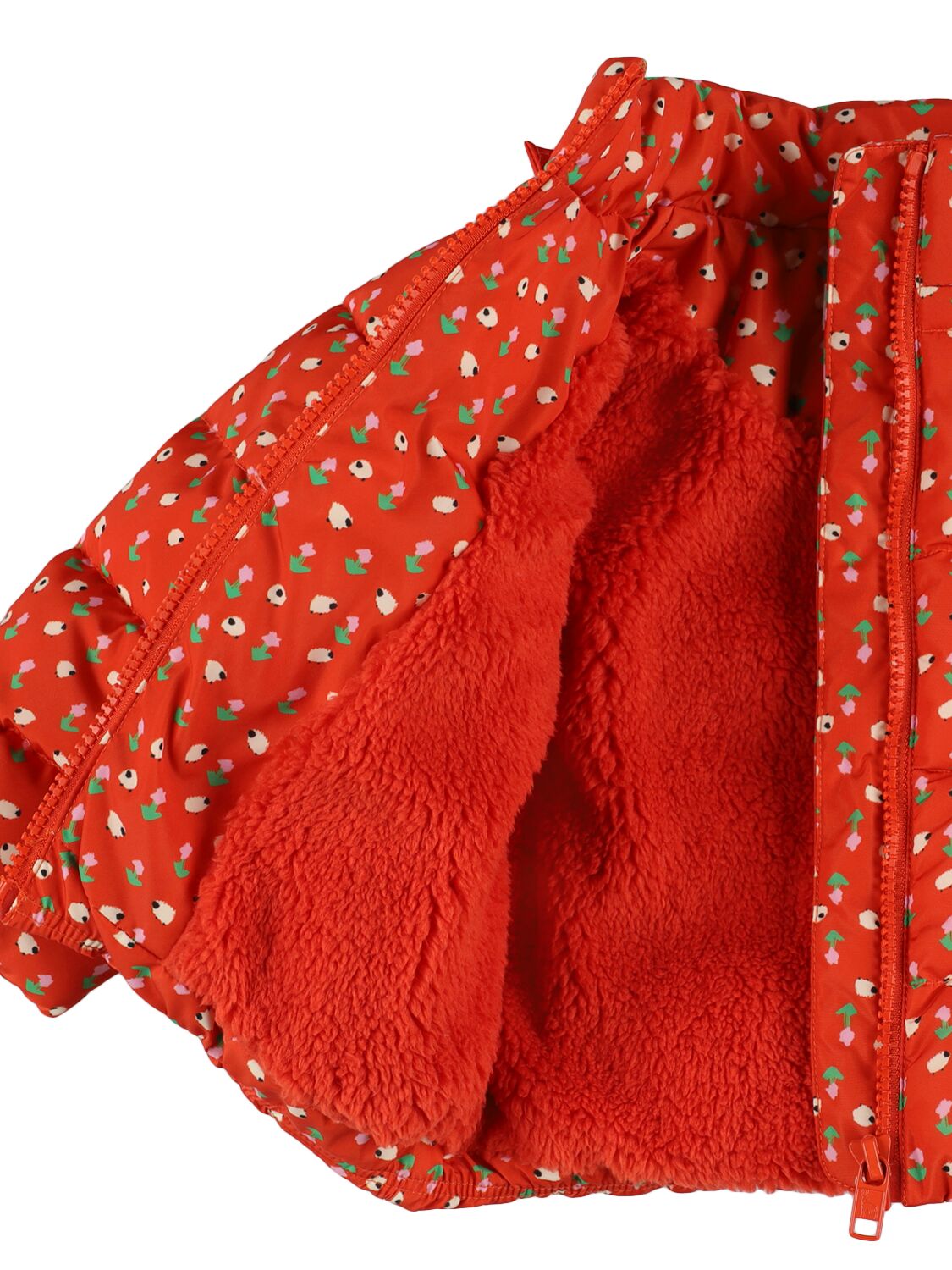 STELLA MCCARTNEY PRINTED POLY PUFFER JACKET 