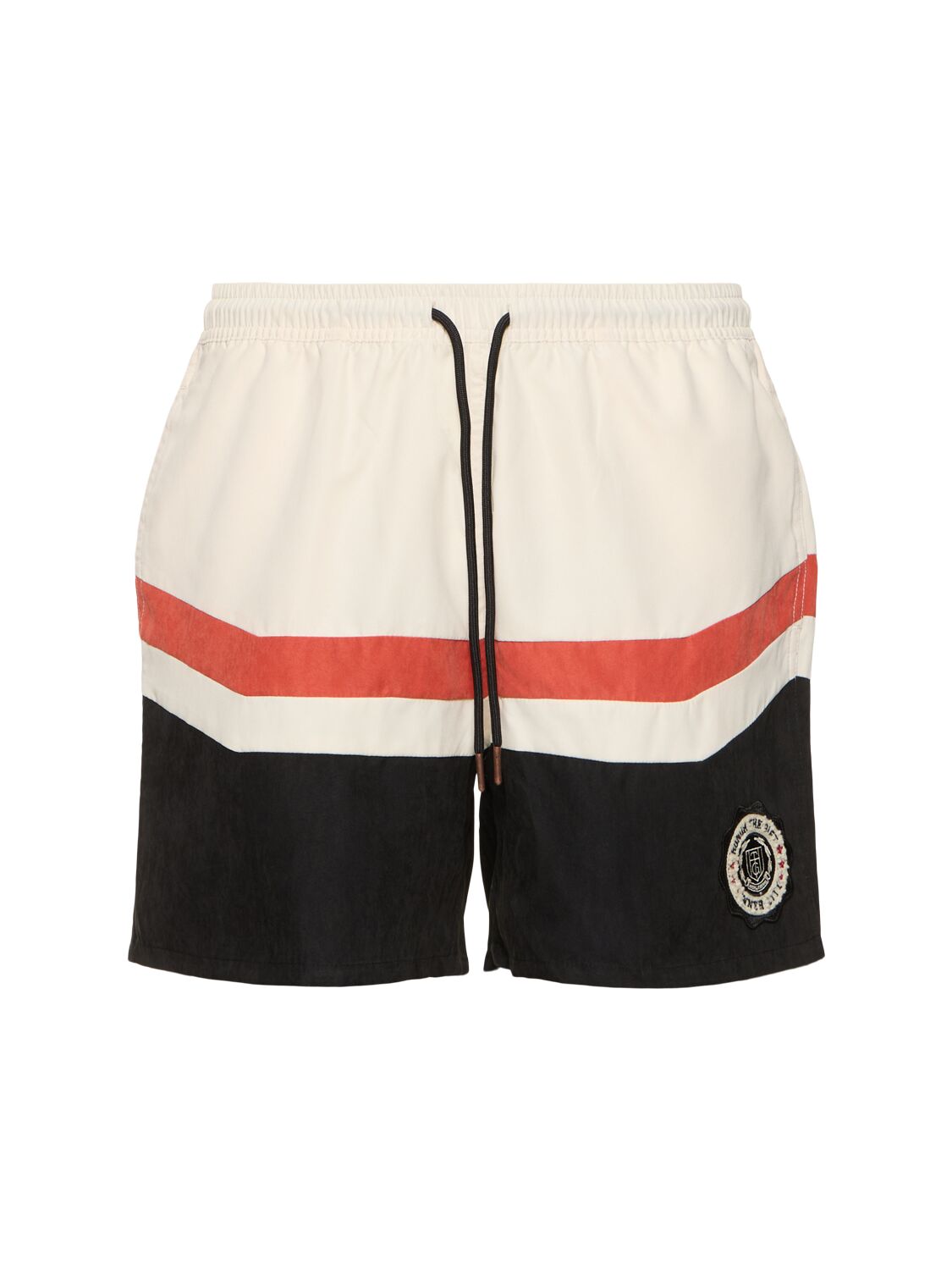 Honor The Gift Brushed Ploy Track Shorts In Black