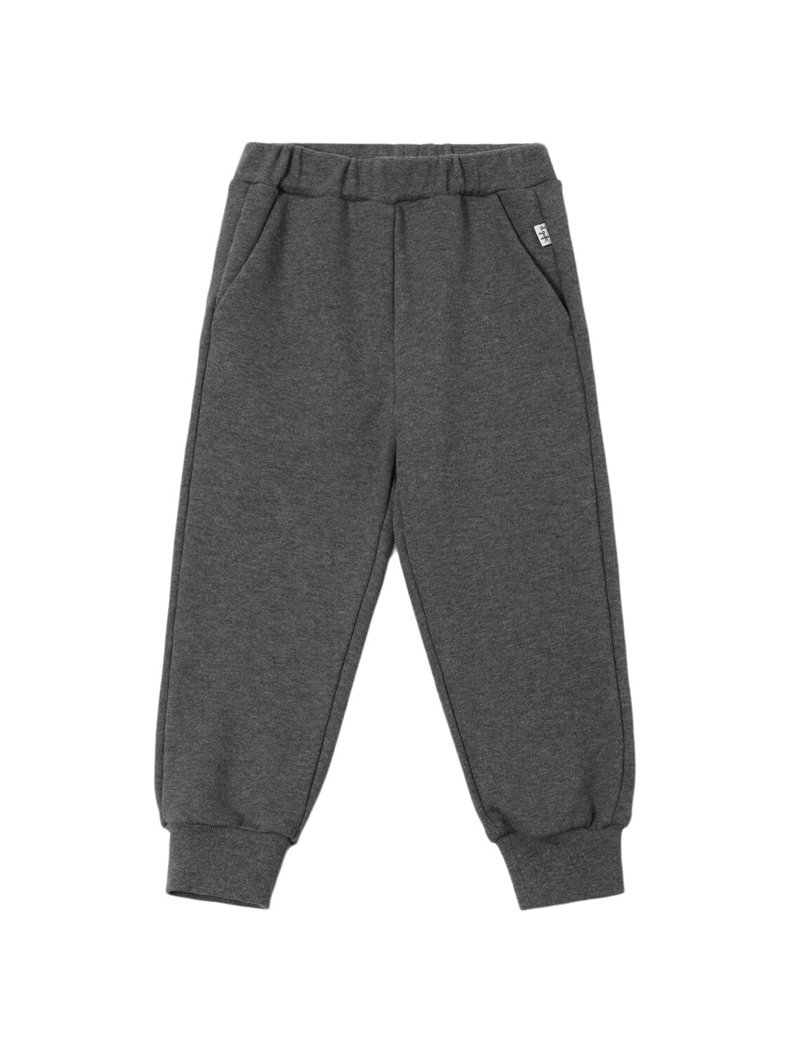 Il Gufo Cotton Sweatpants In Gray