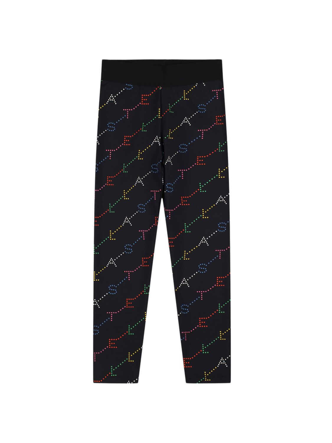 Stella Mccartney Printed Poly Jersey Leggings In Multi