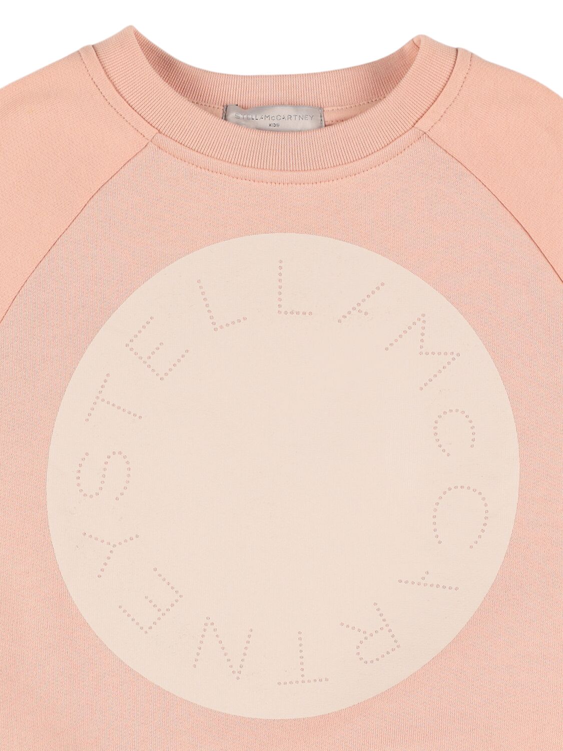 Shop Stella Mccartney Cotton Fleece Sweatshirt & Pants In Pink