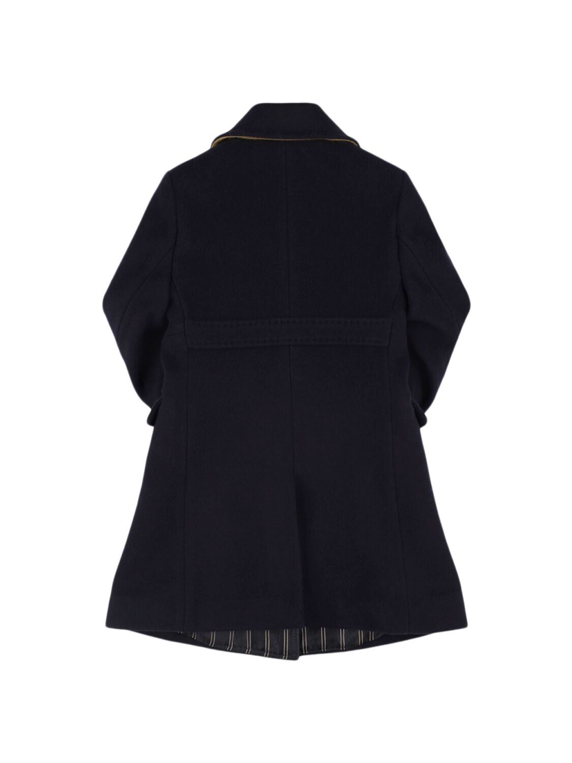 Shop Etro Wool Blend Coat In Blue