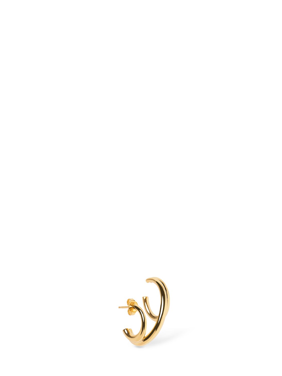 Charlotte Chesnais Triplet Vermeil Mono Earring In Gold