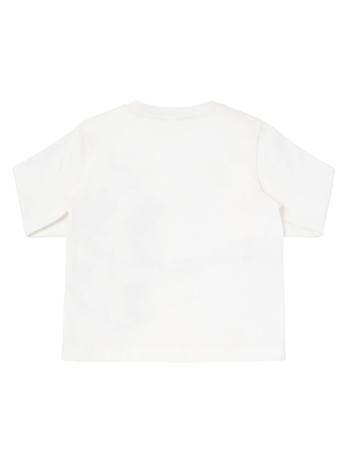 Shop Il Gufo Printed Cotton Jersey T-shirt In White