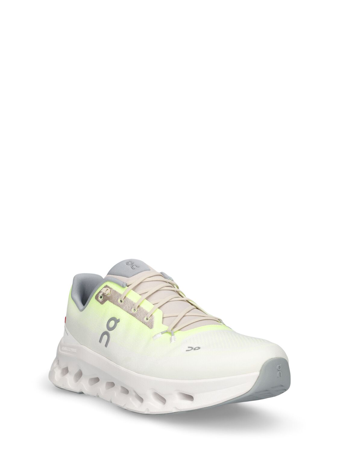 Shop On Cloudtilt Sneakers In Lime,ivory