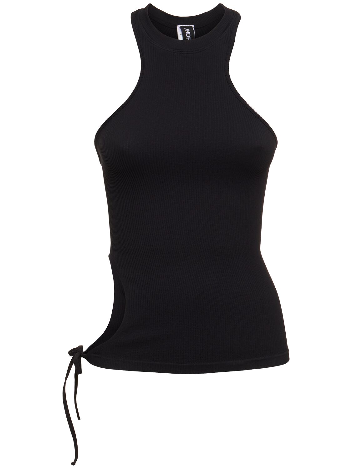 Image of Ribbed Jersey Tank Top