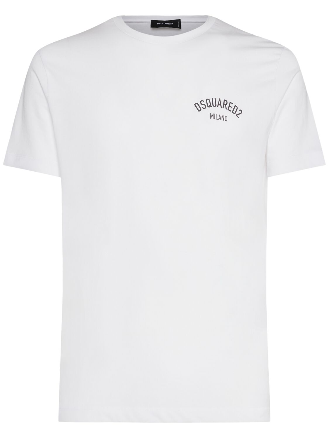 Dsquared2 Milano Logo Printed T-shirt In White