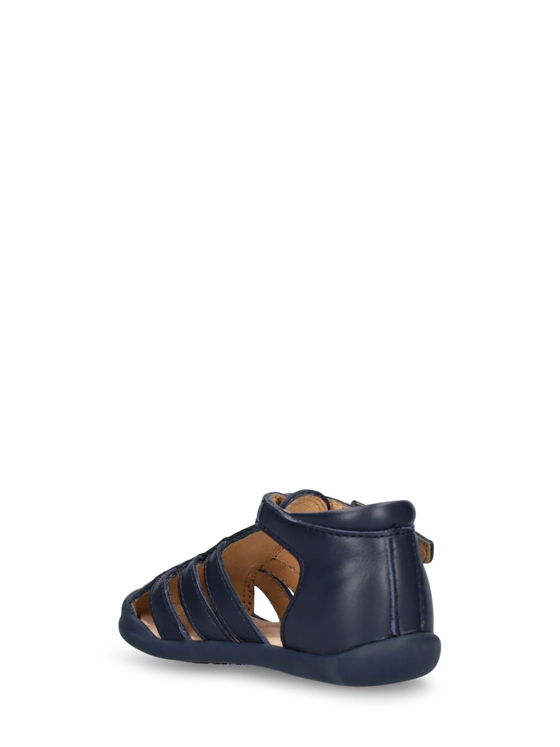 Shop Pom D'api Nappa Leather Sandals In 네이비