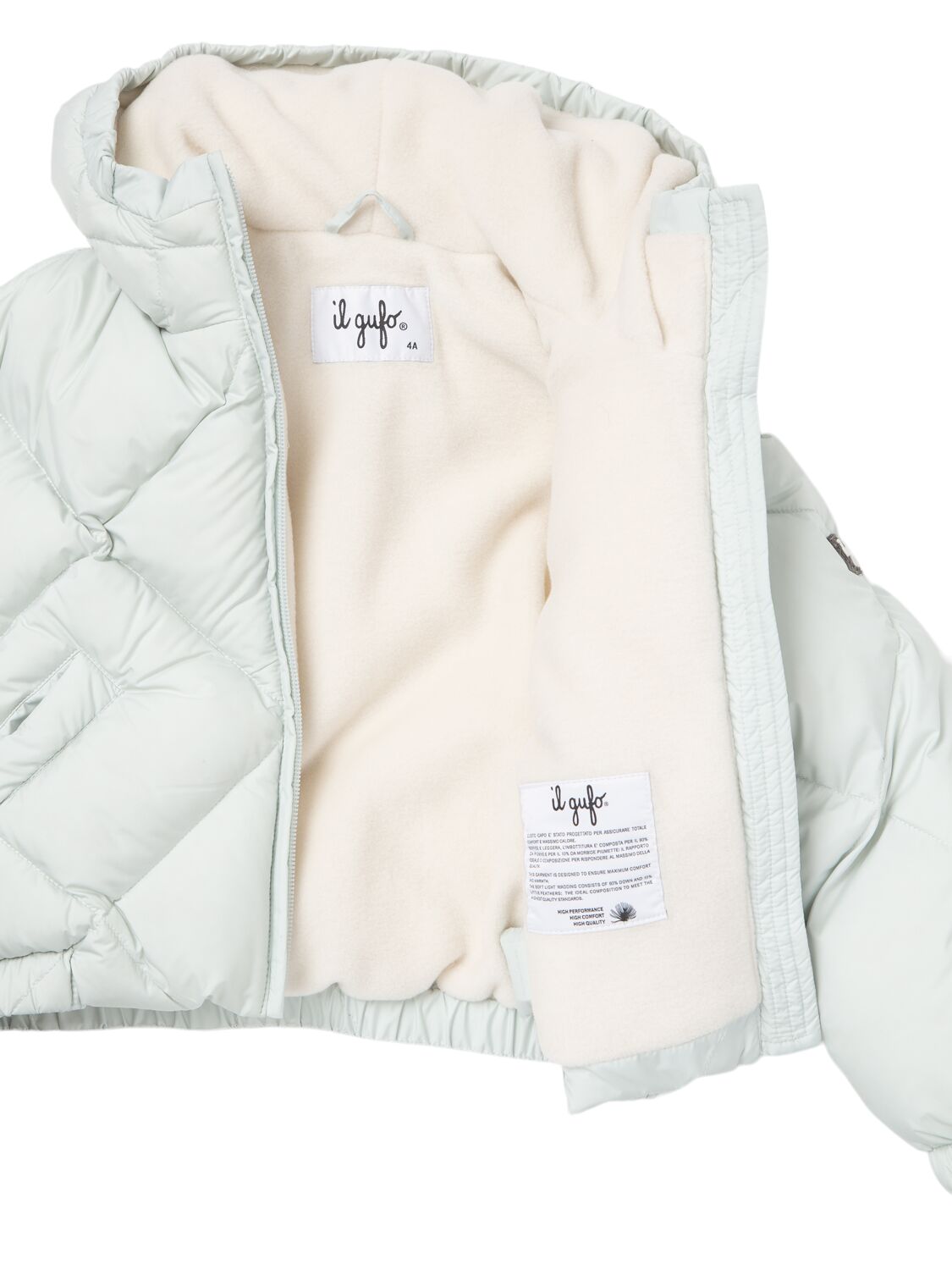 Shop Il Gufo Hooded Nylon Down Jacket In Pink