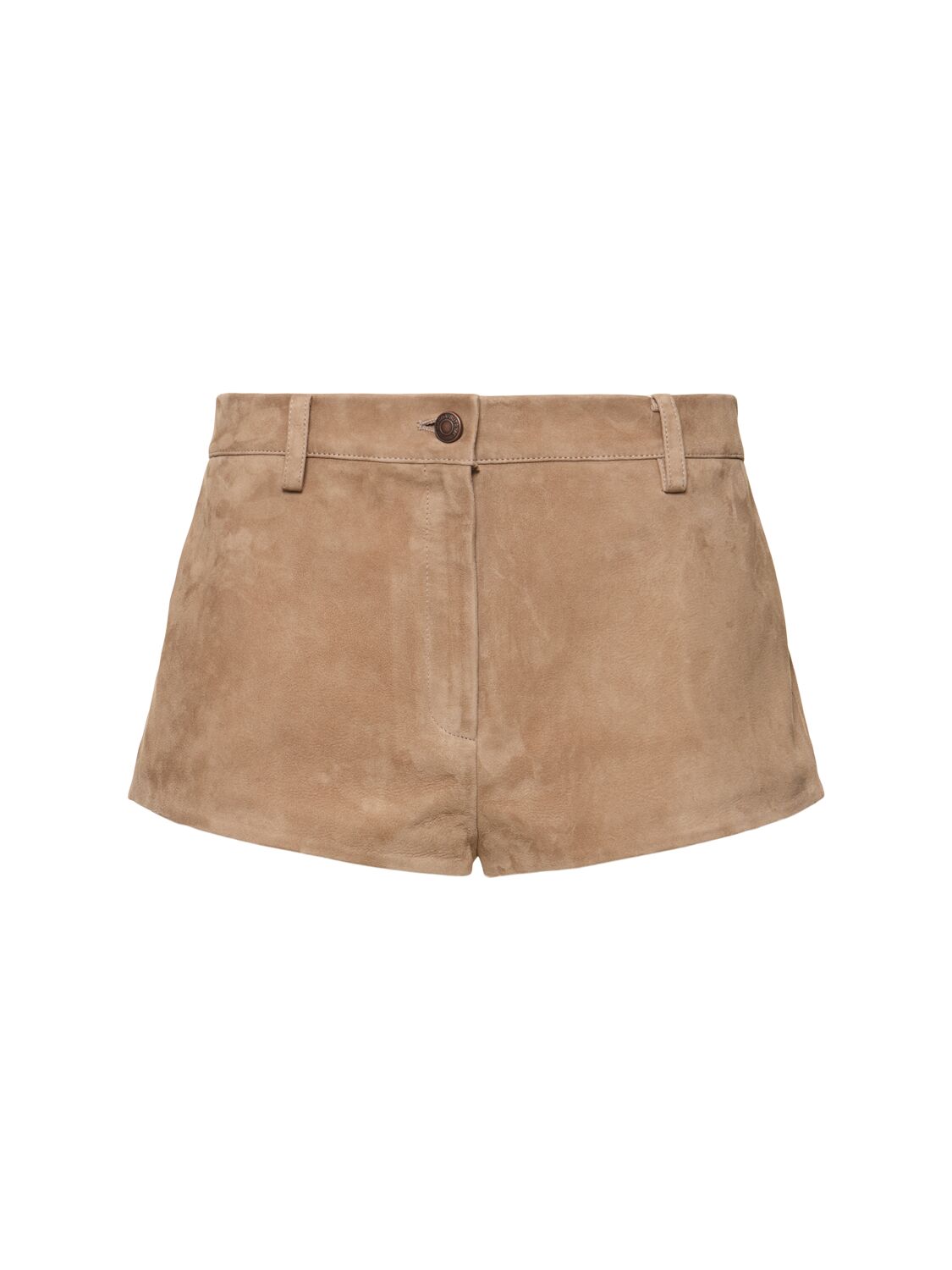 Image of Suede Shorts