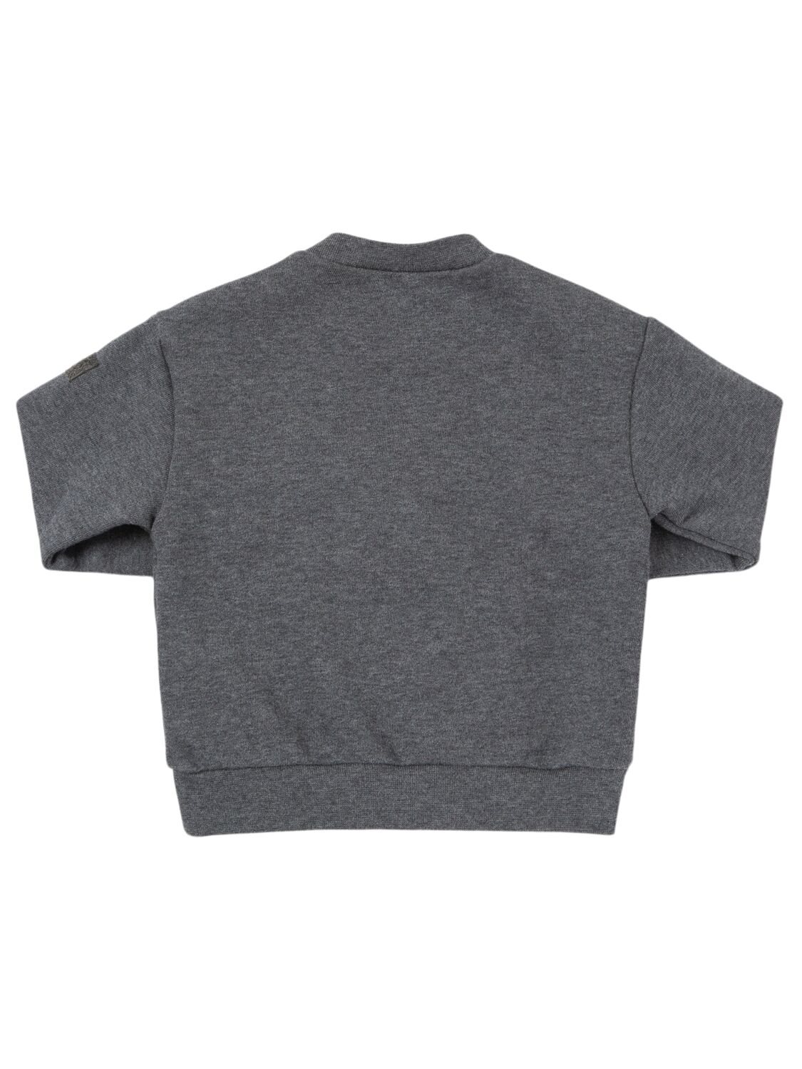 Shop Il Gufo Cotton Sweatshirt & Sweatpants In Grey