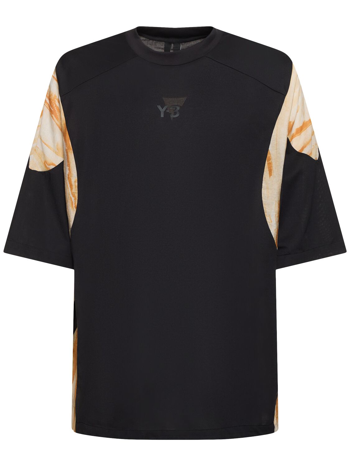 Shop Y-3 Rust Dye T-shirt In Black