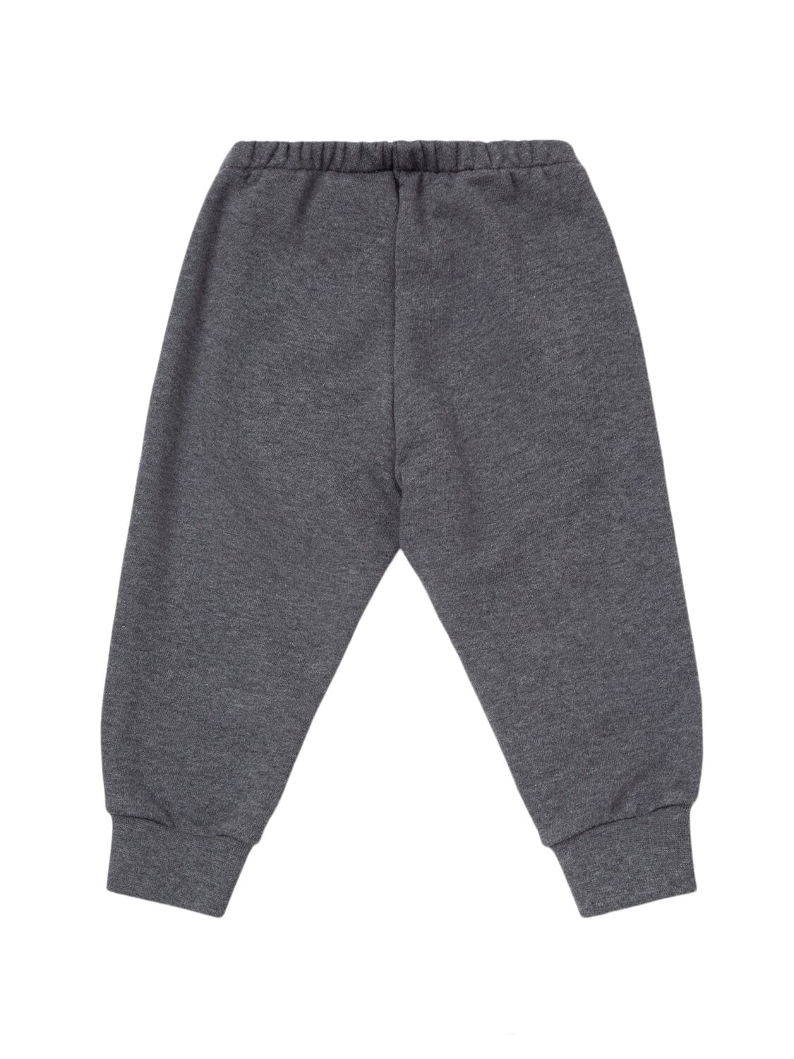 Shop Il Gufo Cotton Jacket & Sweatpants In Blue/grey