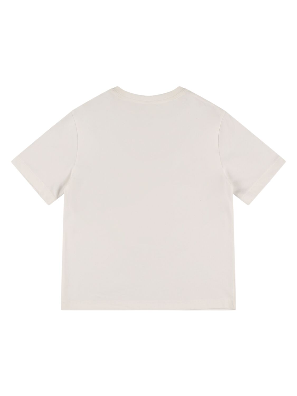 Shop Stella Mccartney Printed Cotton Jersey T-shirt In White